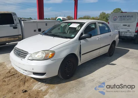 2003 Toyota Corolla Ce from USA, damaged, VIN JTDBR32E030012193